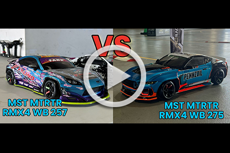 RMX 4 S PRO WB: 257 vs RMX 4 S PRO WB: 275 (RMX 4 offers adjustable wheelbases: 257 / 266 / 275mm)