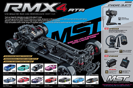 MST RMX 4 RTR Sensored Brushless -Official Release-