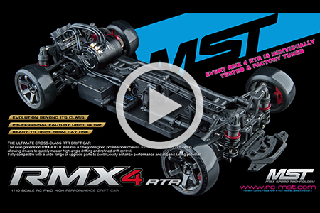 RMX 4 RTR RC RWD DRIFT CAR Ready to run