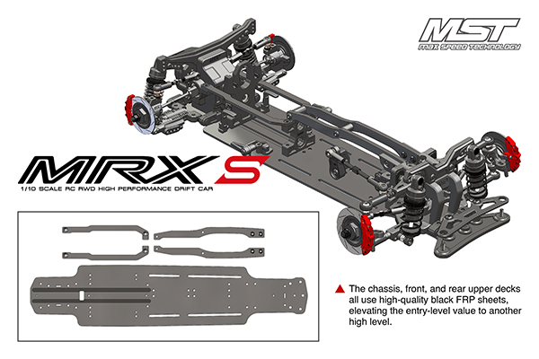 MST MRX FRP Rear Upper Deck MST MRX FRP Rear Upper Deck